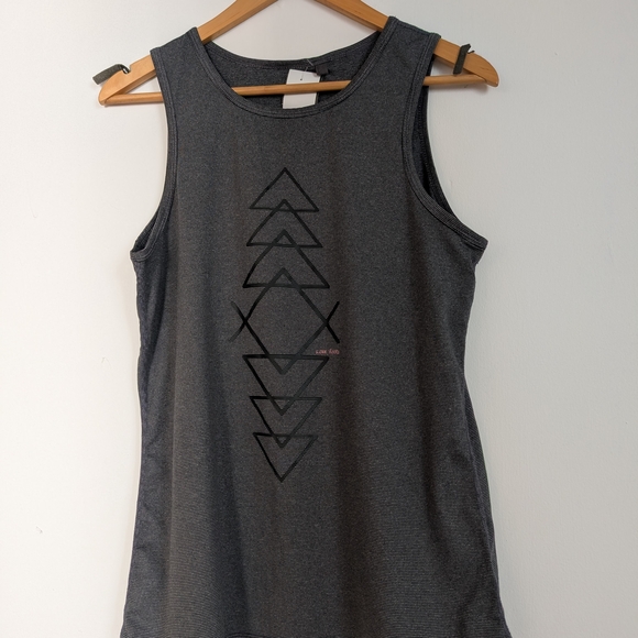 Roots Tops - Roots Women's Dark Charcoal Graphic Tank Top